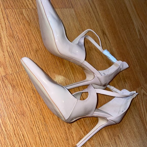 BEIGE KAYLEEN SIZE 10 HEEL! - Picture 3 of 4